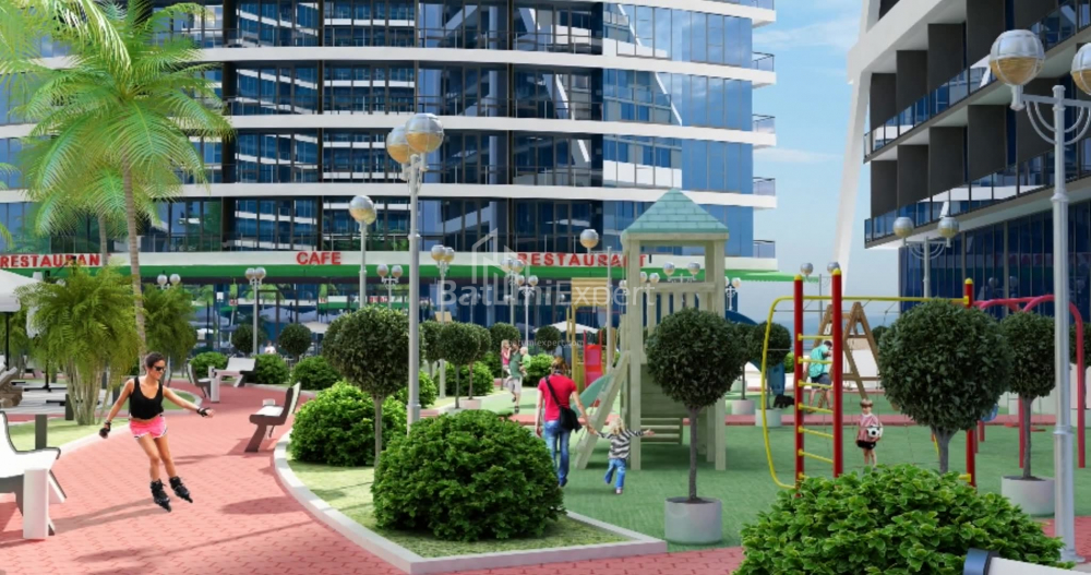Тұрғызылып жатқан объект 74.8 м² - Лех және Мария Качинский, Batumi, Грузия