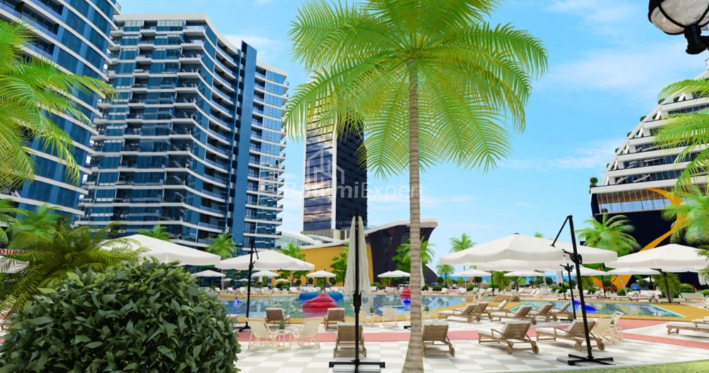 Тұрғызылып жатқан объект 74.8 м² - Лех және Мария Качинский, Batumi, Грузия