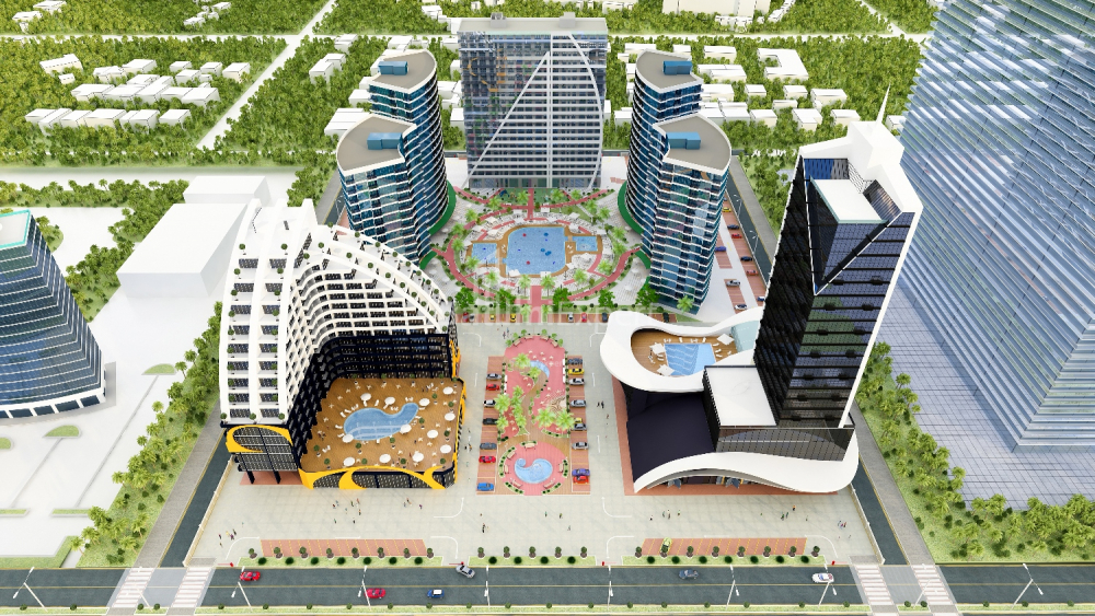 Тұрғызылып жатқан объект 74.8 м² - Лех және Мария Качинский, Batumi, Грузия