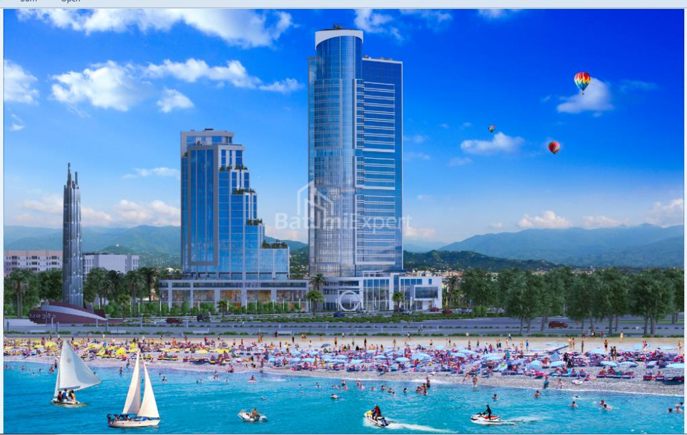 Пәтер 57.1 м² - Батырлар аллеясы, Batumi, Грузия