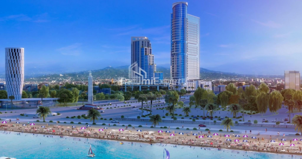 Пәтер 59.4 м² - Батырлар аллеясы, Batumi, Грузия