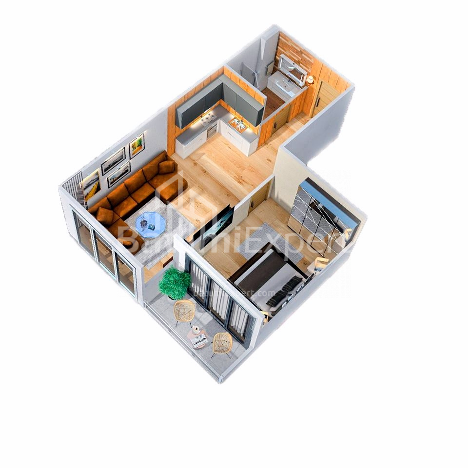 Пәтер 55 м² - Петра Багратиони, Batumi, Грузия