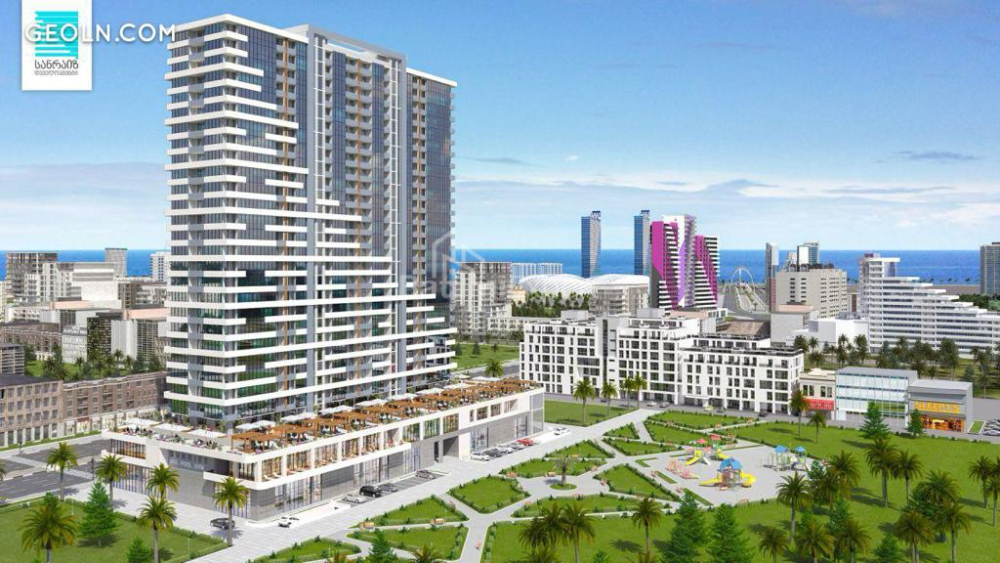 Пәтер 46.3 м² - Жиули Шартава, Batumi, Грузия