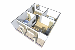 Пәтер 61 м² - Луки Асатиани, Batumi, Грузия