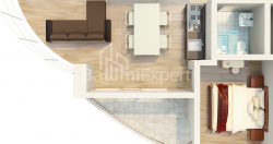 Пәтер 57.88 м² - Мезгварта, Chakvi, Грузия