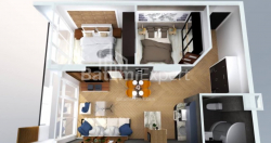 Пәтер 3-комн 57.2 m² - Лех және Мария Качинский, Batumi