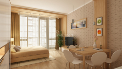 Пәтер 1-комн 35 m² - Лех және Мария Качинский, Batumi