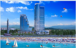 Пәтер 1-комн 29.9 m² - Батырлар аллеясы, Batumi