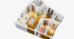 Пәтер 2-комн 59.4 m² - Батырлар аллеясы, Batumi