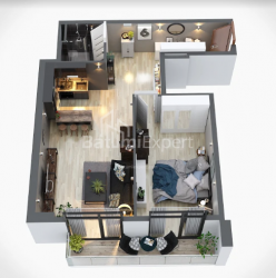 Тұрғызылып жатқан объект 2-комн 62.5 m² - Лех және Мария Качинский, Batumi