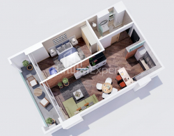 Пәтер 60 м² - Ладо Гудиашвили, Batumi, Грузия