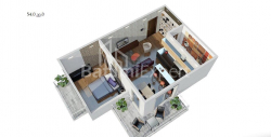 Пәтер 2-комн 54 m² - Юрьевская, Batumi