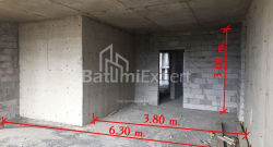 Пәтер 1-комн 53 m² - Юрьевская, Batumi