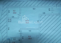 Пәтер 1-комн 48 m² - Юрьевская, Batumi