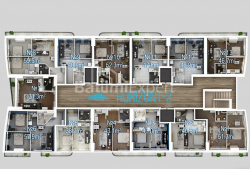Пәтер 2-комн 40 m² - Шериф Химшиашвили, Batumi