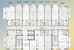 Пәтер 1-комн 27 m² - Шериф Химшиашвили, Batumi
