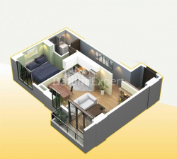 Тұрғызылып жатқан объект 2-комн 55.4 m² - Хайдара Абашидзе, Batumi