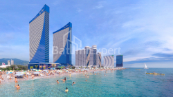 Тұрғызылып жатқан объект 1-комн 30 m² - Шериф Химшиашвили, Batumi