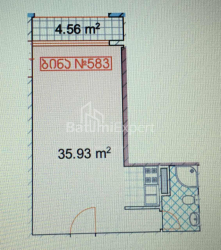 Пәтер 1-комн 40.5 m² - Тбель-Абусеридзе, Batumi