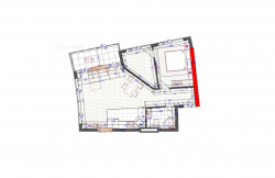 Пәтер 3-комн 55.7 m² - Лех және Мария Качинский, Batumi