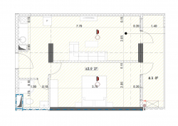 Тұрғызылып жатқан объект 52.2 м² - Григола Лорткипанидзе, Batumi, Грузия
