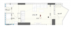 Тұрғызылып жатқан объект 46.4 м² - Григола Лорткипанидзе, Batumi, Грузия