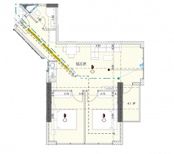 Тұрғызылып жатқан объект 59.4 м² - Григола Лорткипанидзе, Batumi, Грузия