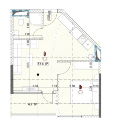 Тұрғызылып жатқан объект 2-комн 38.5 m² - Григола Лорткипанидзе, Batumi