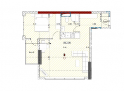 Тұрғызылып жатқан объект 50.5 м² - Григола Лорткипанидзе, Batumi, Грузия