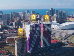 Пәтер 85 м² - Петра Багратиони, Batumi, Грузия