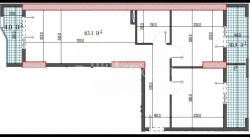 Пәтер 79.3 м² - Ладо Гудиашвили, Batumi, Грузия