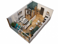 Пәтер 2-комн 47 m² - Жиули Шартава, Batumi